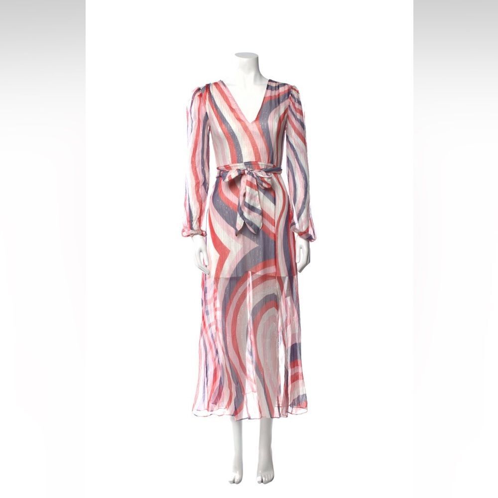 Talulah Silk Wrap Dress size Small